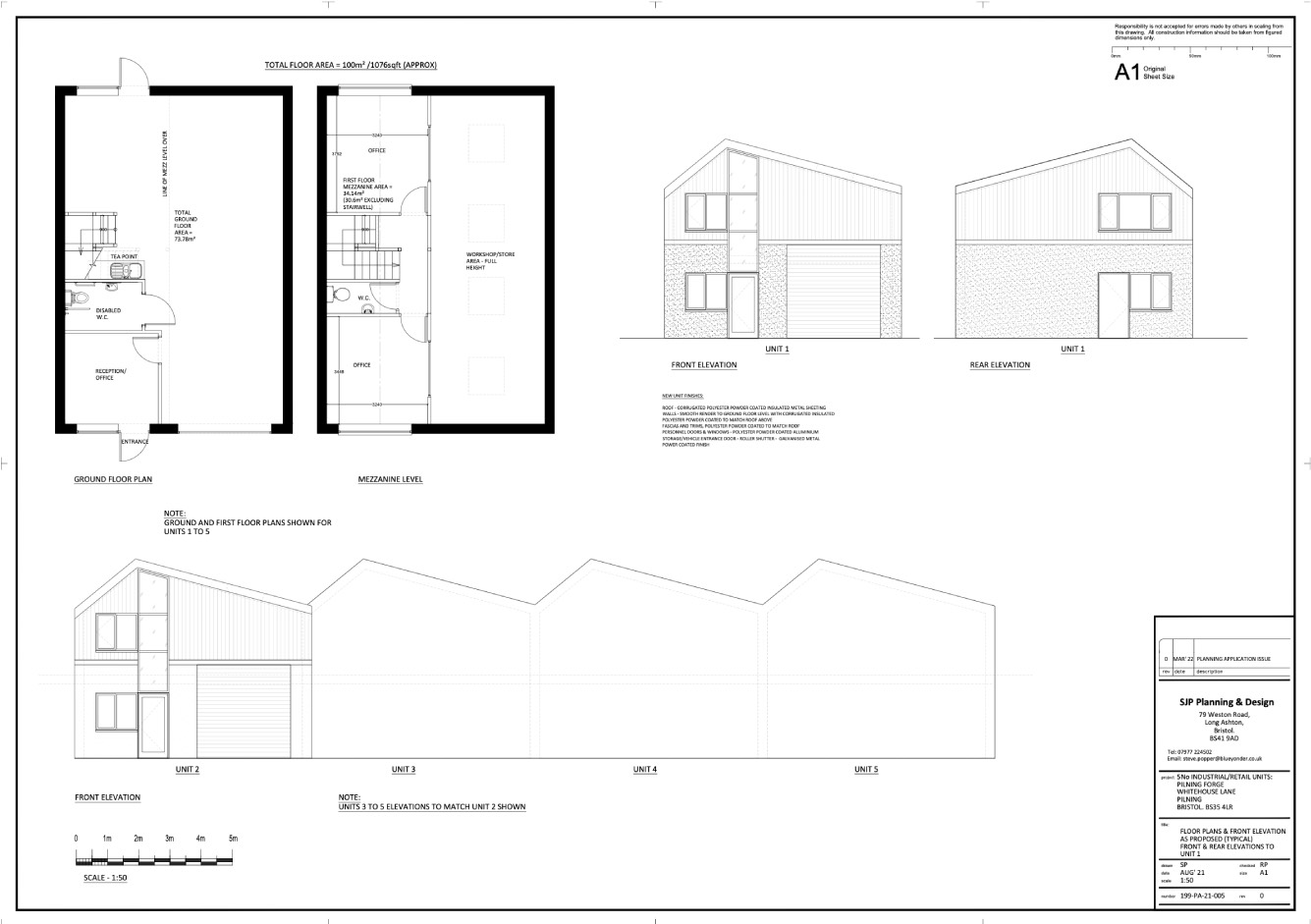 Pilning Commercial Units planning permission